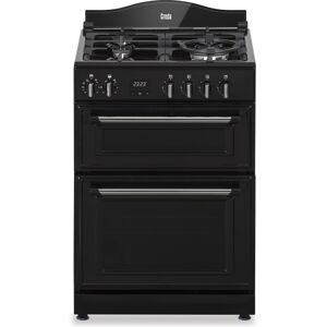 Creda C60DFMRBL 60cm Freestanding Traditional Dual Fuel Cooker - BLACK