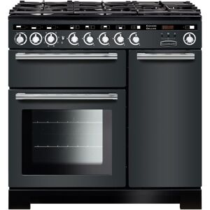 Rangemaster EDL90DFFSL/C Encore 90cm Deluxe Dual Fuel Range Cooker 117190 - SLATE Rangemaster EDL90DFFSL/C Encore 90cm Deluxe Dual Fuel Range Cooker 117190 - SLATE