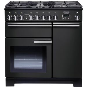 Rangemaster PDL90DFFCB/C Professional Deluxe 90cm Dual Fuel Range Cooker 125930 - CHARCOAL BLACK Rangemaster PDL90DFFCB/C Professional Deluxe 90cm Dual Fuel Range Cooker 125930 - CHARCOAL BLACK