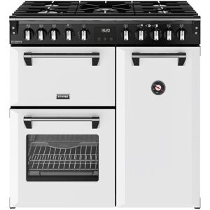 Stoves ST DX RCA RICH 90DF IWH 12004 Richmond DX 90cm Dual Fuel Range Cooker - ICE WHITE Stoves ST DX RCA RICH 90DF IWH 12004 Richmond DX 90cm Dual Fuel Range Cooker - ICE WHITE