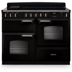 Rangemaster CLDLO110EIPGBL/CM1 Classic Deluxe OC 110cm Induction Range Cooker Chrome Trim 14757 - BLACK Rangemaster CLDLO110EIPGBL/CM1 Classic Deluxe OC 110cm Induction Range Cooker Chrome Trim 14757 - BLACK