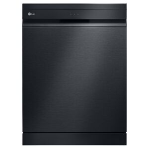 LG DF455HMS 60cm Freestanding Dishwasher - BLACK STEEL