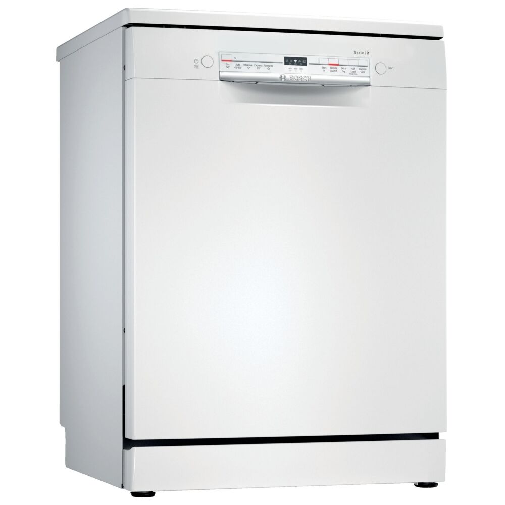 Bosch SMS2ITW08G 60cm Series 2 Freestanding Dishwasher - WHITE