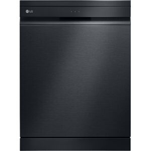 LG DF455HMS 60cm Freestanding Dishwasher - BLACK STEEL