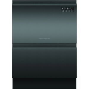 Fisher & Paykel Fisher Paykel DD60D2HNB9 Double Dishdrawer With Recessed Handles - BLACK STEEL