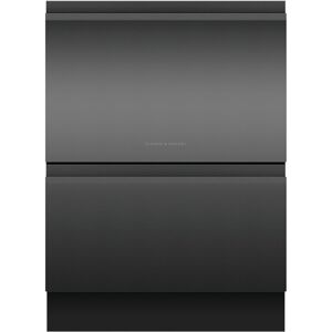 Fisher & Paykel Fisher Paykel DD60D4HNB9 Series 9 Double Dishdrawer With Recessed Handles - BLACK STEEL