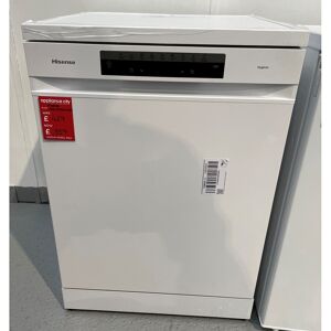Hisense HS673C60WUK - EX DISPLAY 60cm Freestanding WiFi Connected Dishwasher - WHITE