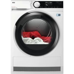 AEG TR838P4B 8kg Series 8000 AbsoluteCare Heat Pump Condenser Tumble Dryer - WHITE