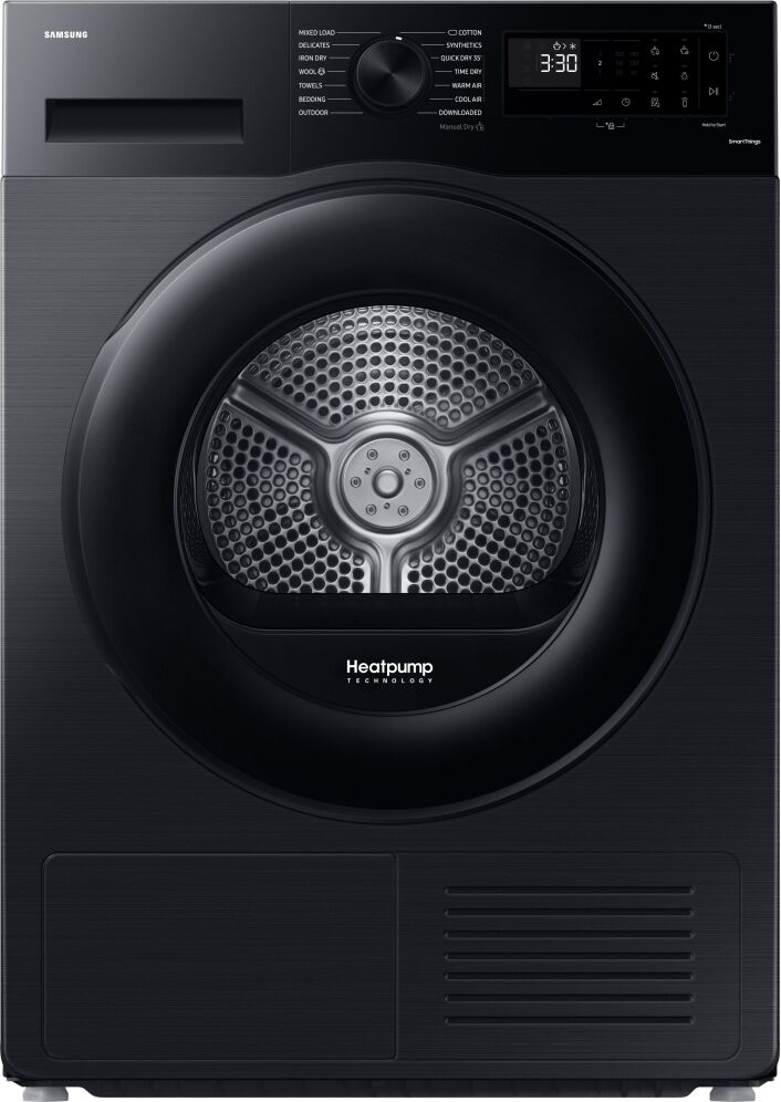 Samsung DV90CGC0A0ABEU 9kg Series 5 Smart Heat Pump Condenser Tumble Dryer - BLACK