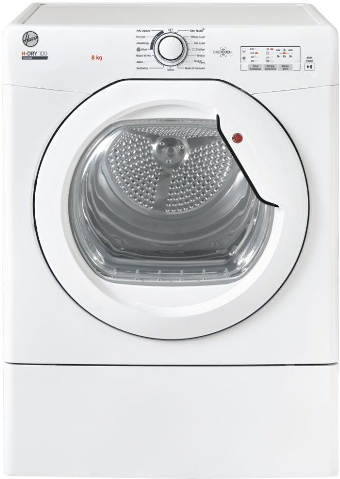 Hoover HLEV8LG-80 8kg Vented Tumble Dryer - WHITE