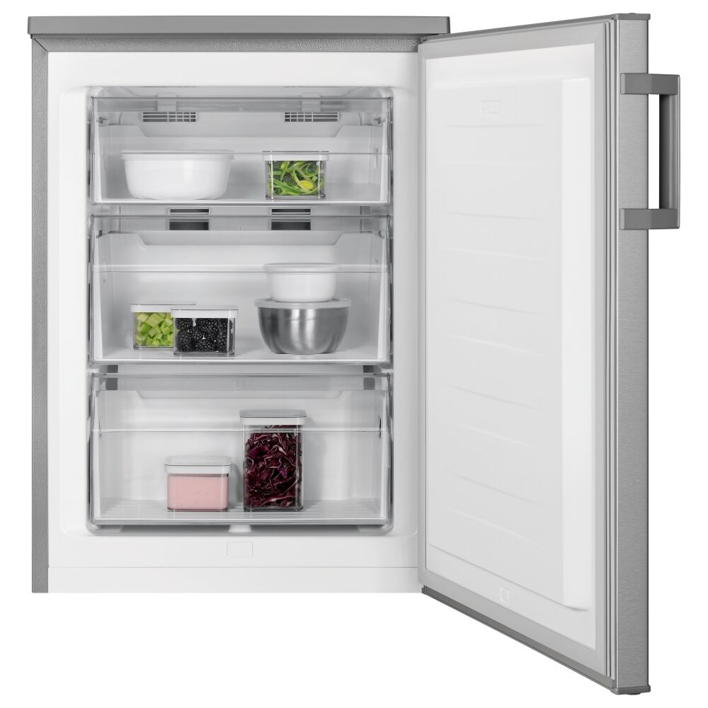 AEG ATB68E7NU 60cm Freestanding Undercounter Frost Free Freezer - STAINLESS STEEL