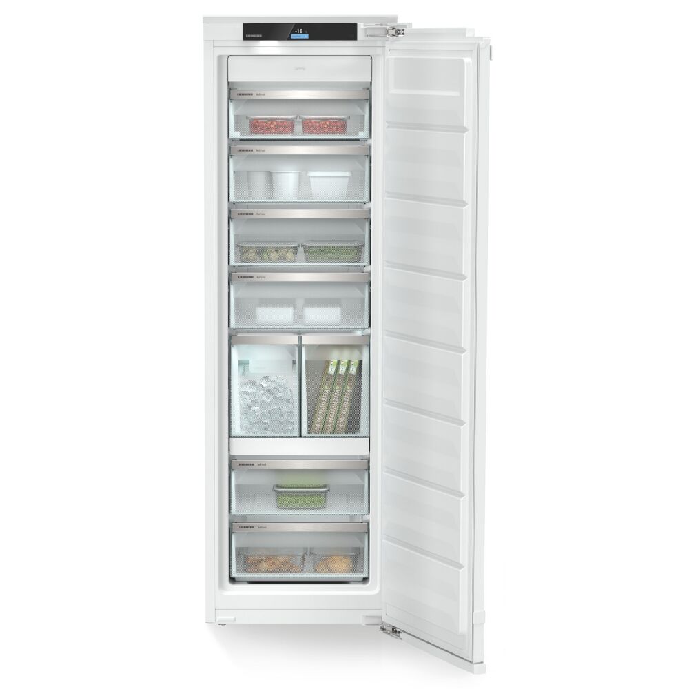 Liebherr SIFNAE5188 178cm Peak Integrated In Column Frost Free Freezer With Ice Maker & Auto Open Door