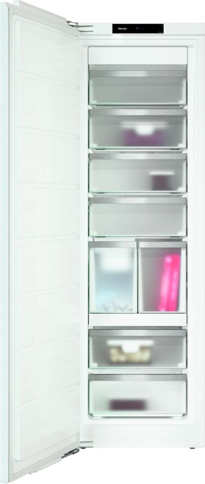 Miele FNS7794E 177cm Integrated In Column Frost Free Freezer With Plumbed In Icemaker