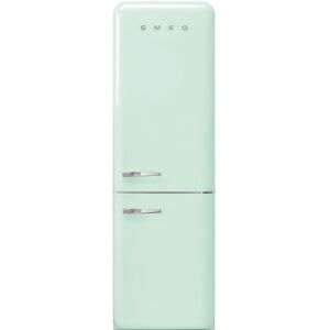 Smeg FAB32RPG5UK 60cm Retro Frost Free Fridge Freezer Right Hand Hinge - PASTEL GREEN