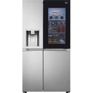 LG GSXV91BSAE Door In Door Instaview American Fridge Freezer With Ice & Water Non Plumbed - STAINLESS STEEL