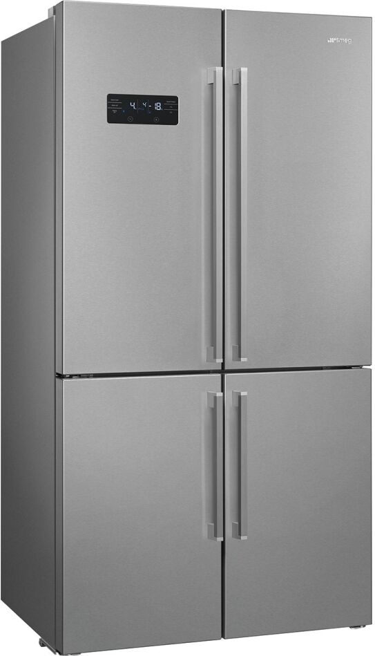 Smeg FQ60XDF American Style Four Door Fridge Freezer - SILVER