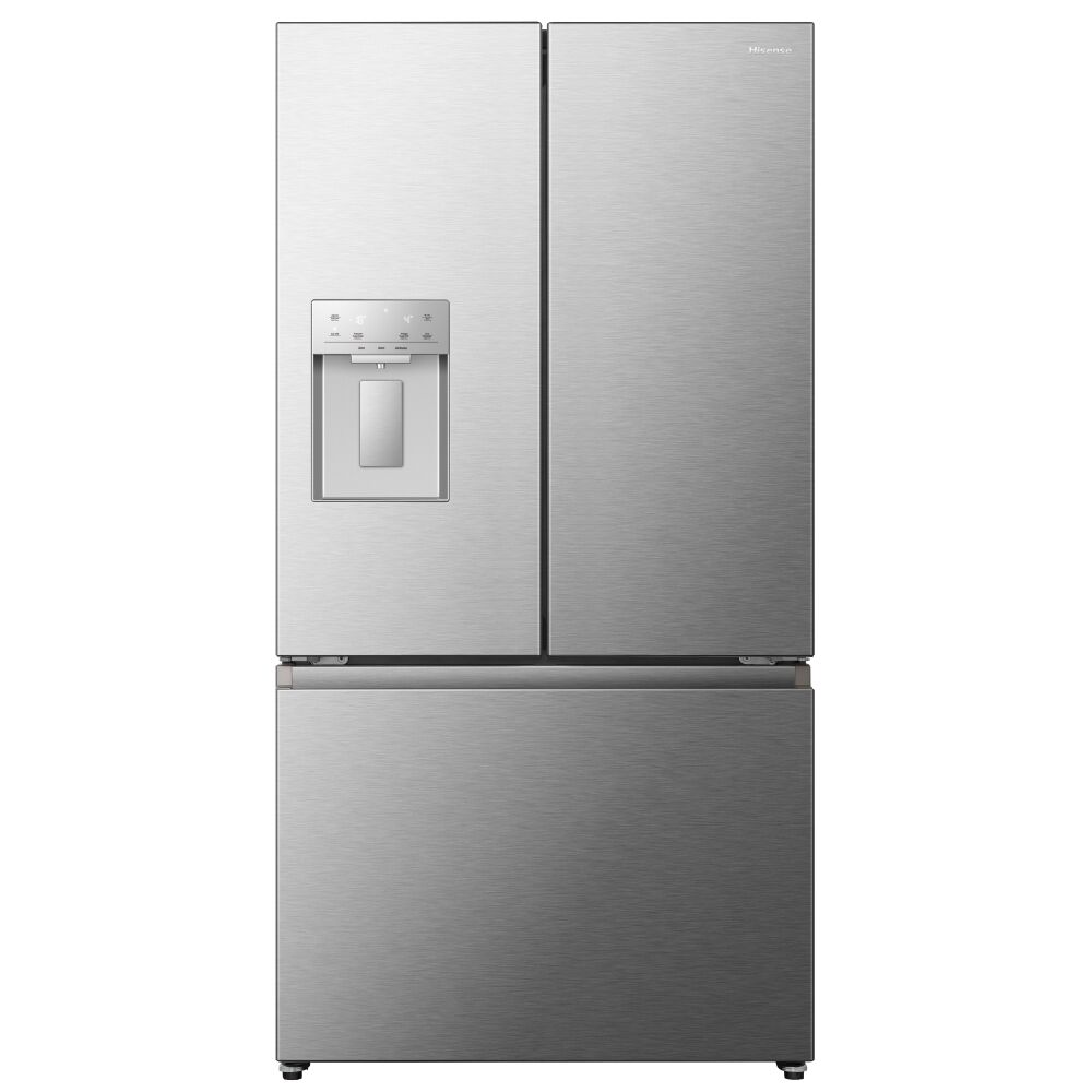 Hisense RF815N4SESE French Style Fridge Freezer With Ice & Water - SILVER