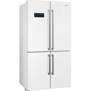 Smeg FQ60BDF American Style Four Door Fridge Freezer - WHITE