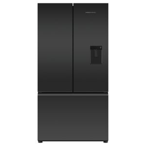 Fisher & Paykel Fisher Paykel RF540AZUB6 Series 7 Handleless French Style Fridge Freezer With Ice & Water - MATTE BLACK