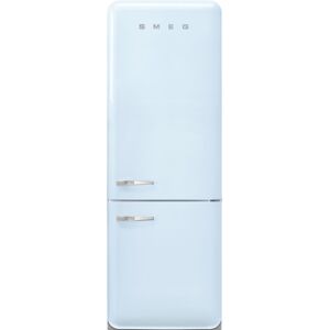 Smeg FAB38RPB5 70cm Retro Frost Free Fridge Freezer Right Hand Hinge - PASTEL BLUE