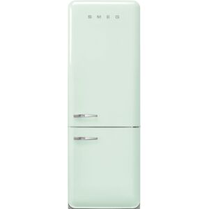 Smeg FAB38RPG5 70cm Retro Frost Free Fridge Freezer Right Hand Hinge - PASTEL GREEN