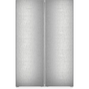 Liebherr XRFSF5240 123cm Plus Side By Side Fridge Freezer With Ice Dispenser - SILVER