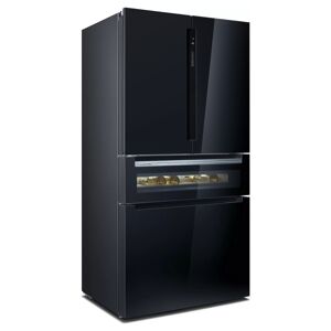 Siemens KF96RSBEA IQ-700 French Style Fridge Freezer With Beverage Drawer - BLACK