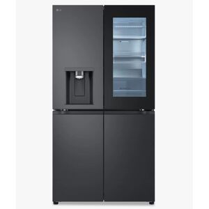 LG GMG960EVJE Instaview French Style Fridge Freezer - BLACK STEEL