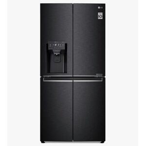 LG GML844MC7E Slim French Style Fridge Freezer With Ice & Water - BLACK STEEL