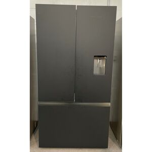 Fisher & Paykel Fisher Paykel RF540AZUB5 - EX DISPLAY Series 7 Handleless French Style Fridge Freezer With Ice & Water - MATTE BLACK