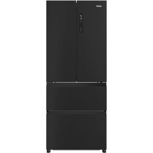 Haier HFR3718ENPT Side-by-Side Refrigerator - Black Haier HFR3718ENPT Side-by-Side Refrigerator - Black
