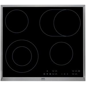 AEG HK634060XB 60cm 4 Zone Ceramic Hob - STAINLESS STEEL