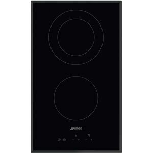 Smeg SE332EB 30cm Domino Ceramic Hob - BLACK