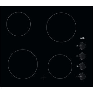 AEG HK614000CB 60cm 4 Zone Ceramic Hob - BLACK