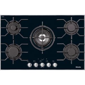 Miele KM3034-1 80cm Five Burner Gas On Glass Hob - STAINLESS STEEL