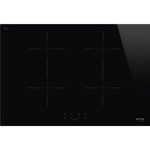 Smeg SIB2741D 75cm 4 Zone Multizone Induction Hob - BLACK