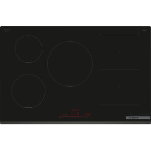 Bosch PVW831HB1E Series 6 80cm Bevelled CombiZone Induction Hob - BLACK