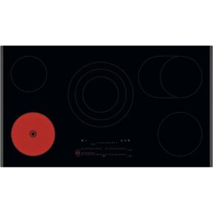 AEG TP95RA07FB 91cm Series 3000 5 Zone Bevelled Ceramic Hob - BLACK AEG TP95RA07FB 91cm Series 3000 5 Zone Bevelled Ceramic Hob - BLACK
