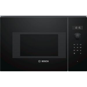 Bosch BFL524MB0B Series 6 60cm Built In Compact Microwave For Wall Unit - BLACK