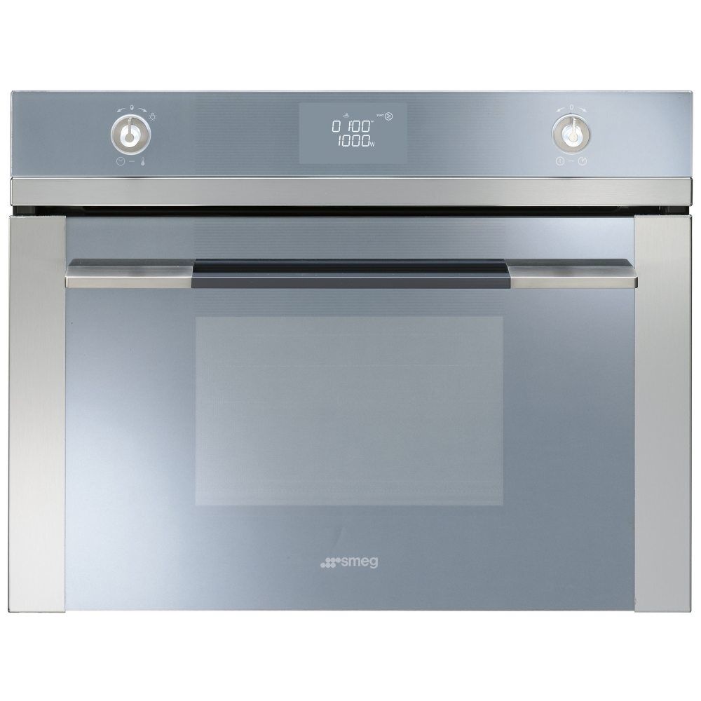 Smeg SF4120M 60cm Linea Microwave Oven & Grill For Tall Housing