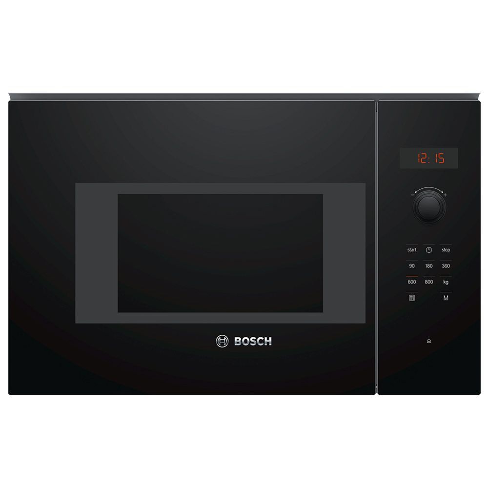Bosch BFL523MB0B Serie 4 Built In Microwave For Wall Unit - BLACK
