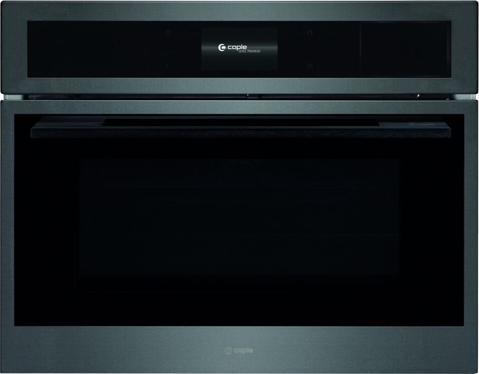 Caple CMS260GM Sense Premium Combi Microwave With Steam For Tall Housing - GUNMETAL