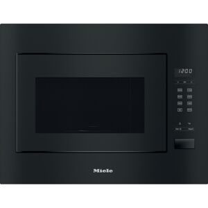 Miele M2240SC 60cm Built In Microwave & Grill For Tall Housing - BLACK