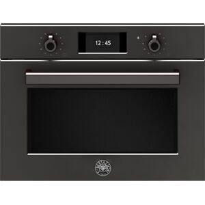 Bertazzoni F457PROMWTN Professional Series Built In Combination Microwave - CARBONIO