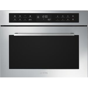 Smeg SF4400MCX1 Cucina Built In Combi Microwave For Tall Housing - STAINLESS STEEL