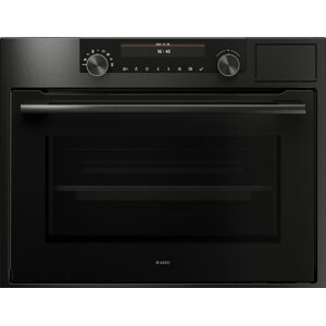 Asko OCSM8487B Combi Microwave With Steam For Tall Housing - BLACK STEEL