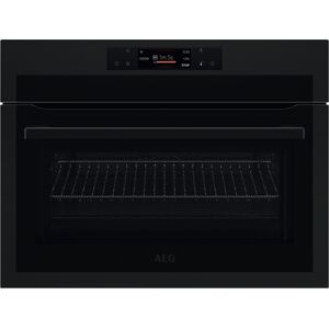 AEG KME768080T 60cm Built In Combi Microwave For Tall Housing - MATTE BLACK