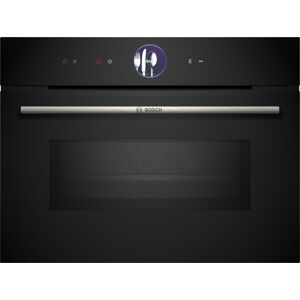 Bosch CMG7361B1B Series 8 Built In Combination Microwave For Tall Housing - BLACK