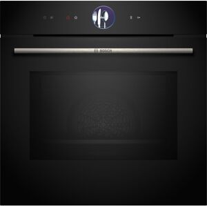 Bosch HMG7764B1B Serie 8 Pyrolytic Multifunction Oven With Microwave - BLACK