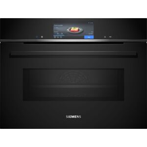 Siemens CM778GNB1B IQ-700 Built In Pyrolytic Combination Microwave - BLACK